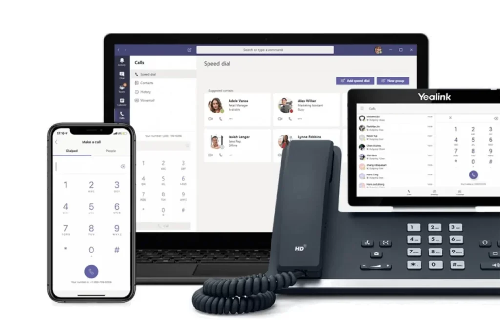 Festnetz mit Microsoft Teams